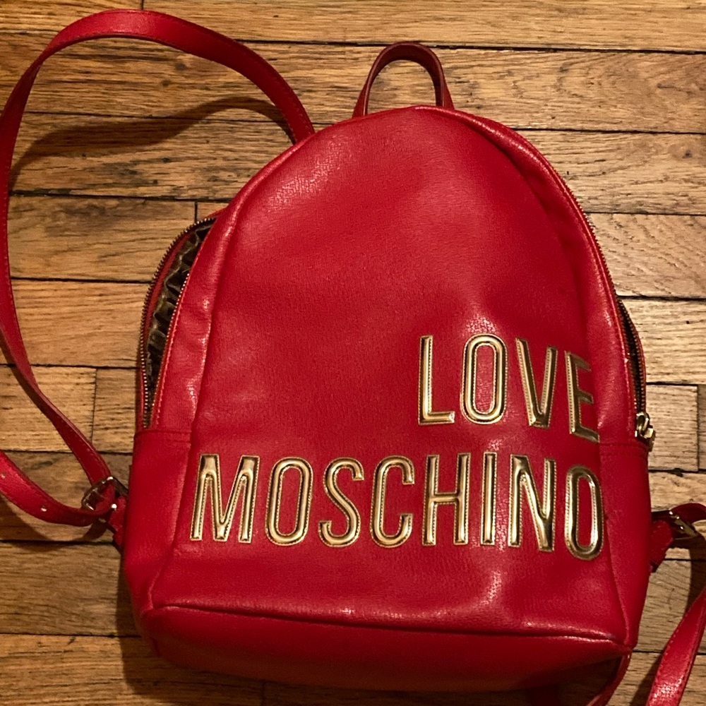Moschino bookbag
